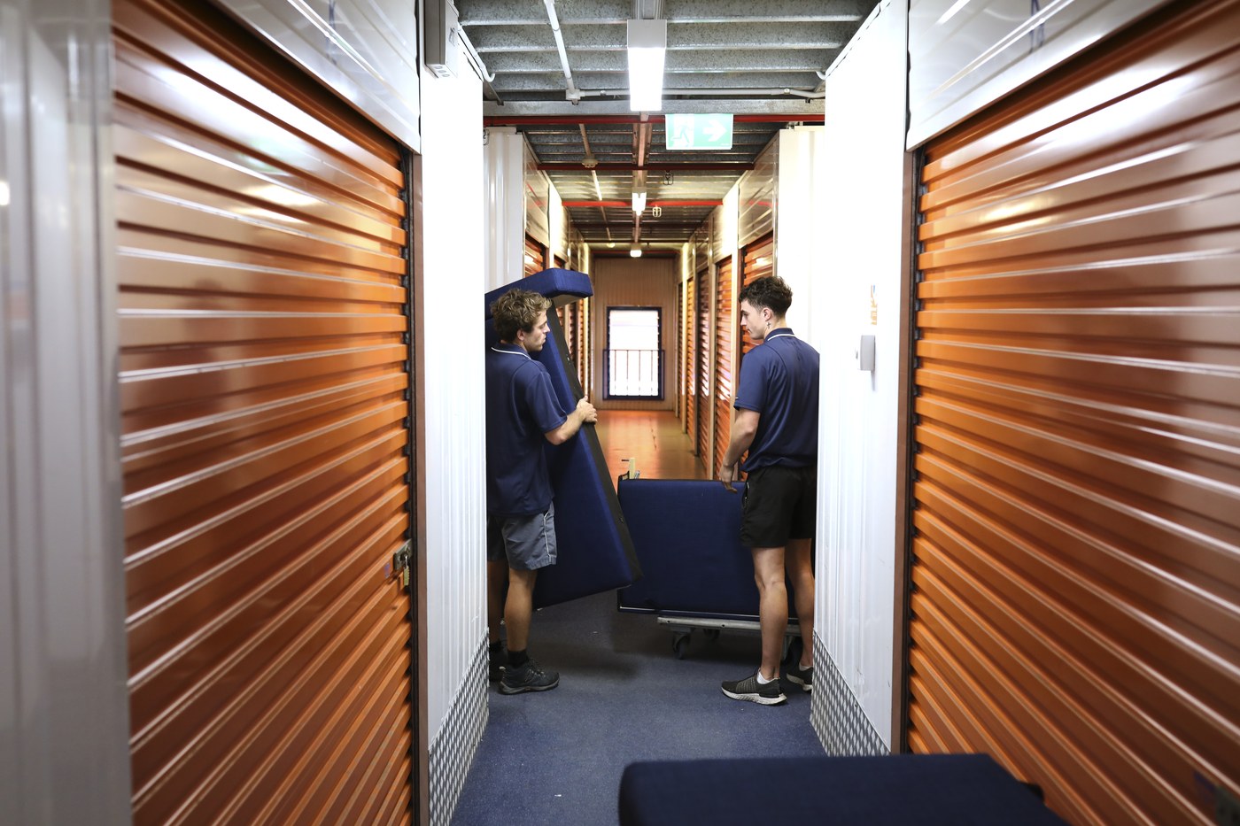 Billy and Jet - The Movers Company at work